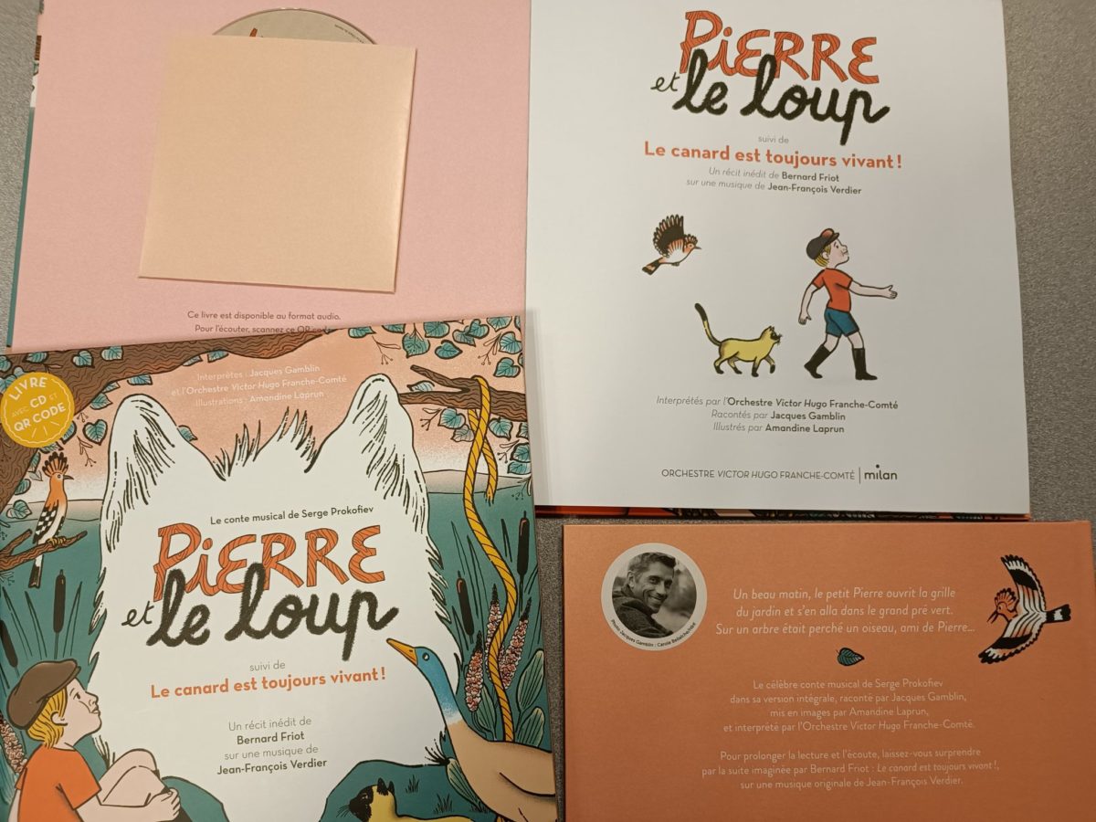 PIERRE ET LE LOUP (livre disque)