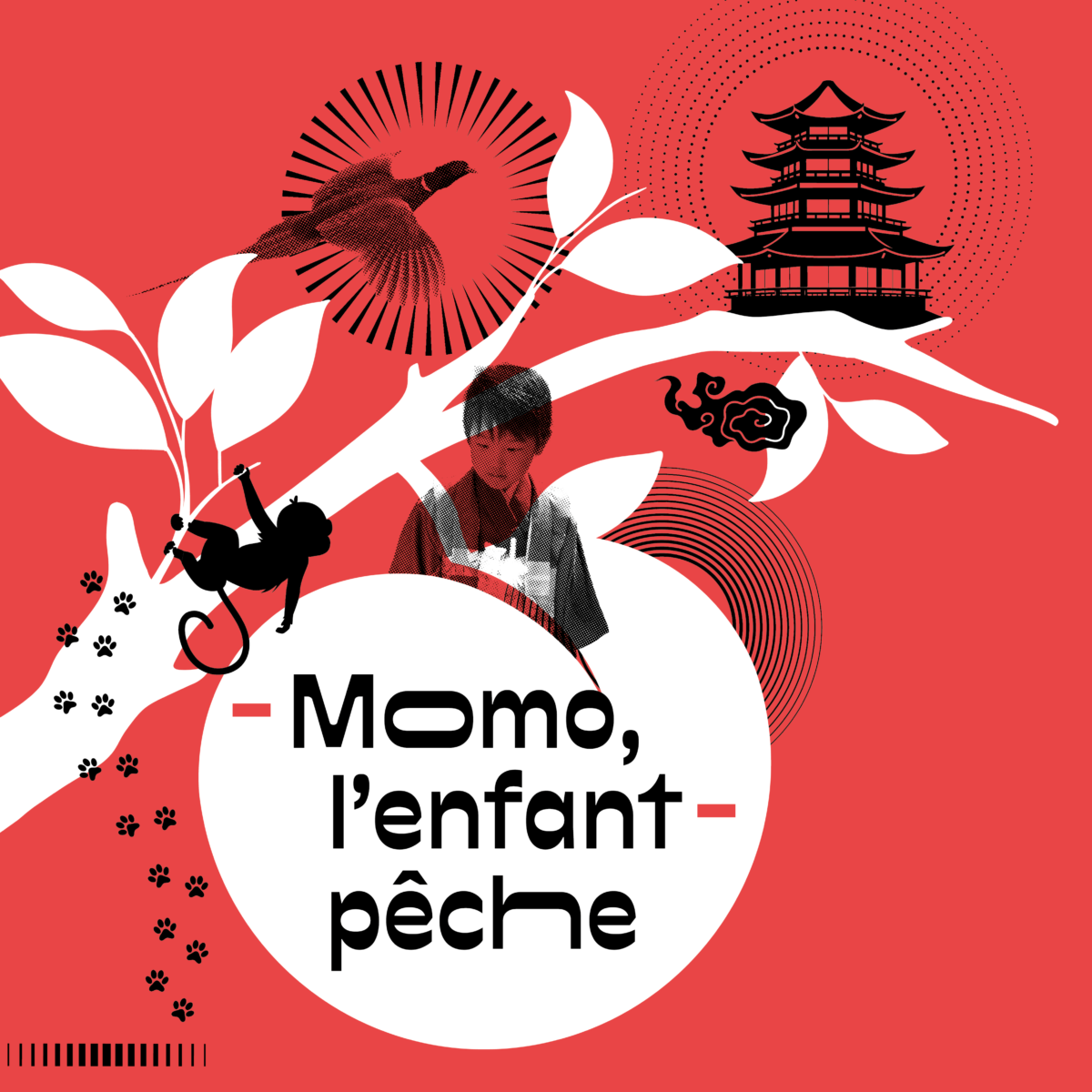 Momo l'enfant pêche